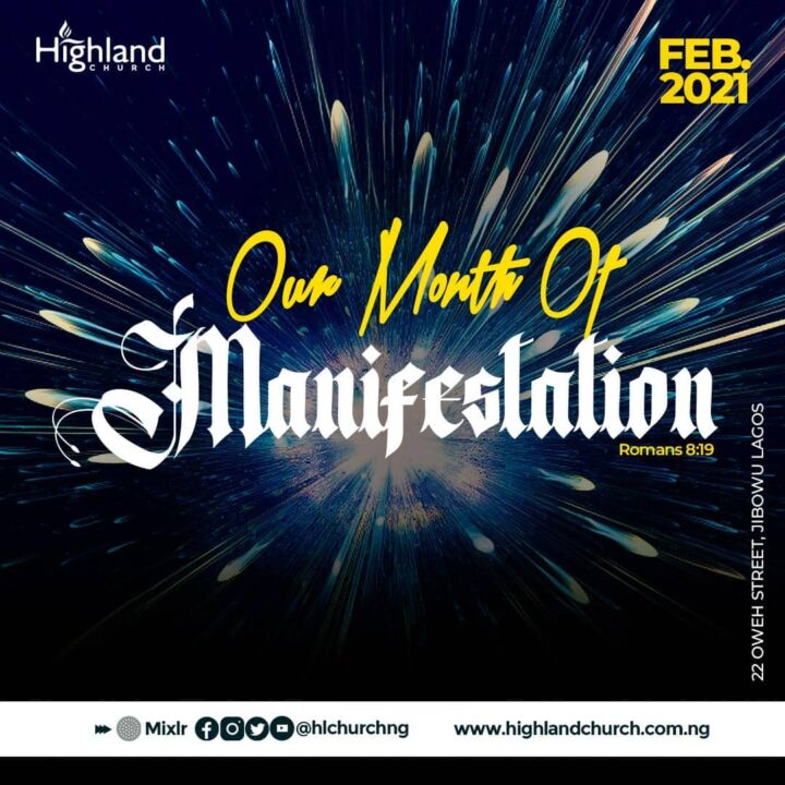 February is for our Manifestation! – Highland Church