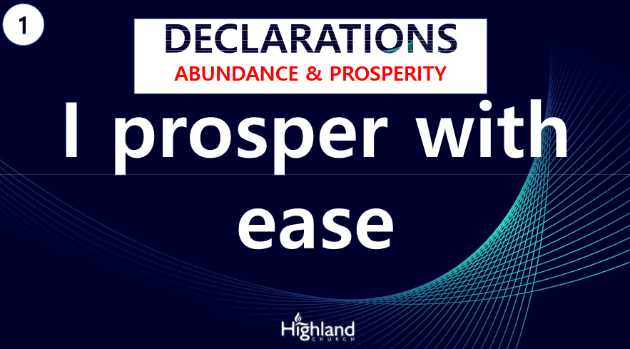 DECLARATION Abundance & Prosperity Nov 2025